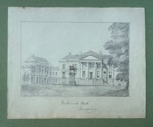 18 X ORIGINAL CIRCA 1818 ANTIQUE PENCIL DRAWING SKETCHES HAMPSHIRE BRITISH EARLY 19TH CENTURY LANDSCAPES - ADDITIONAL PHOTO 9
