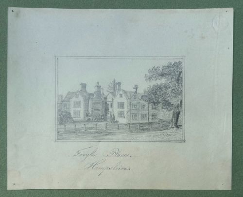18 X ORIGINAL CIRCA 1818 ANTIQUE PENCIL DRAWING SKETCHES HAMPSHIRE BRITISH EARLY 19TH CENTURY LANDSCAPES - ADDITIONAL PHOTO 11