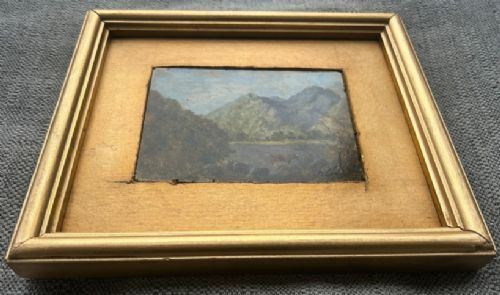 JOHN DEARMAN ORIGINAL ANTIQUE SIGNED OIL PAINTING BROTHERS WATER WESTMORELAND - ADDITIONAL PHOTO 2