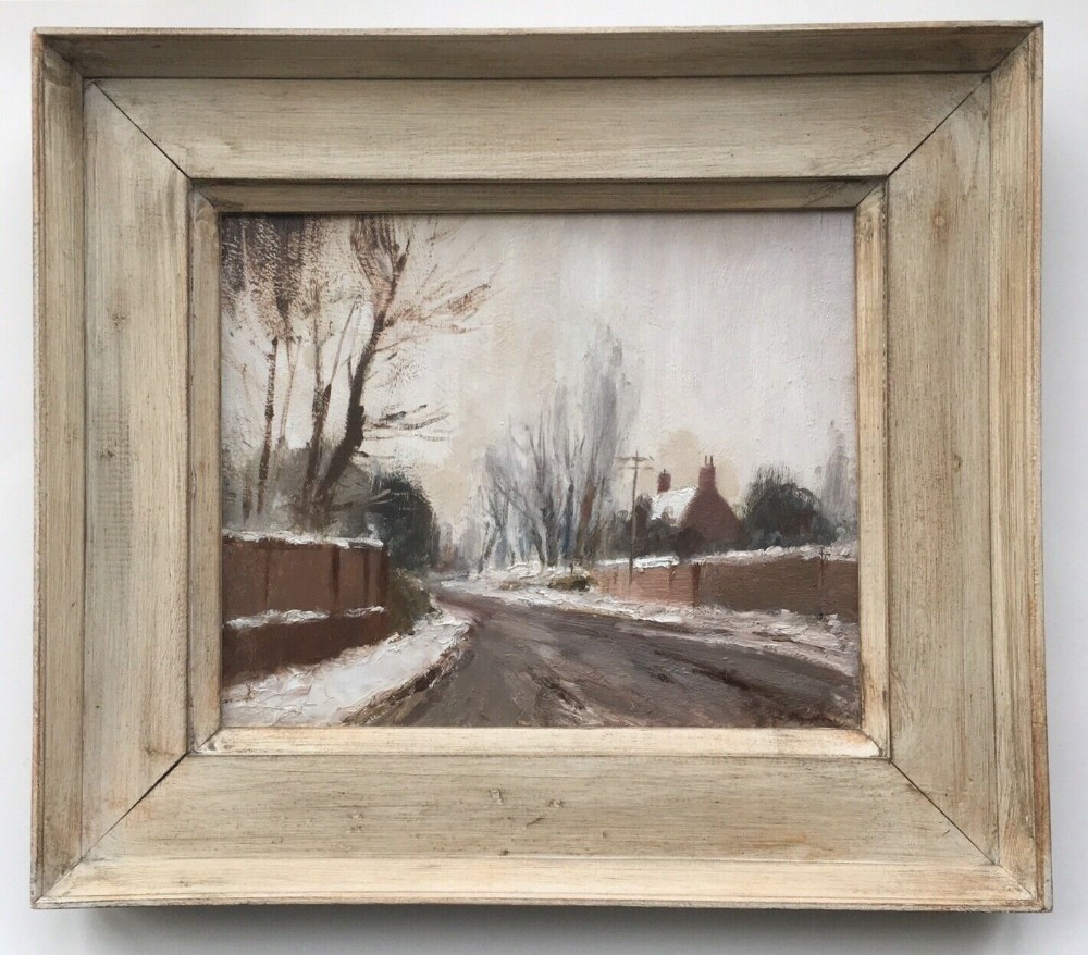 Ian Houston Signed 1966 Original Oil Painting on Board 