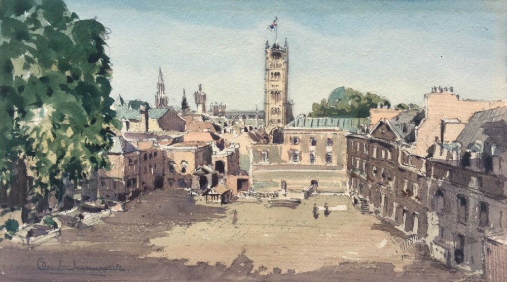 CLAUDE MUNCASTER Original English Watercolour Painting 