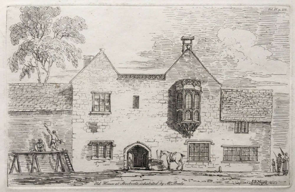 J B Knight 1816 RARE Antique Original Early c19th Etching Engraving 