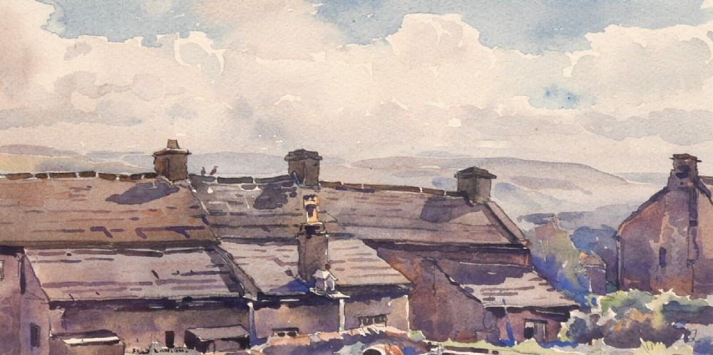 Fred Lawson (1888-1968) Signed Original 20th Century Watercolour Painting 
