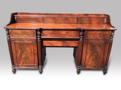 gillows mahogany sideboard - CATEGORY: ANTIQUE SIDEBOARDS - DATED 1800