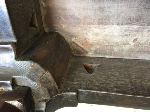 A GOOD 19TH C MAHOGANY GEORGIAN STYLE DINING OR CENTER TABLE - ADDITIONAL PHOTO 5