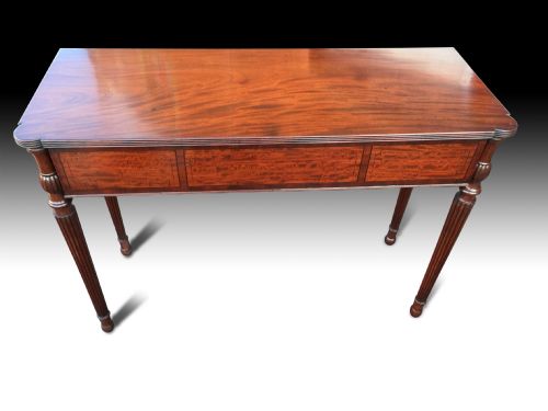 regency mahogany console table attributed to gillows - CATEGORY: ANTIQUE TABLES - DATED REGENCY