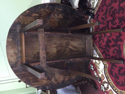 A SUPERB LATE 18TH CENTURY IRISH MAHOGANY WAKE TABLE - ADDITIONAL PHOTO 3