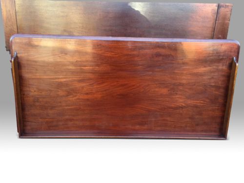 MAHOGANY WRITING OR DRESSING TABLE ATTRIBUTED TO GILLOWS STAMPED BY M WILSON 68 GREAT QUEEN STREET LONDON - ADDITIONAL PHOTO 3