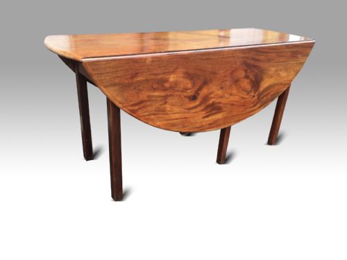 A SUPERB LATE 18TH CENTURY IRISH MAHOGANY WAKE TABLE - ADDITIONAL PHOTO 2