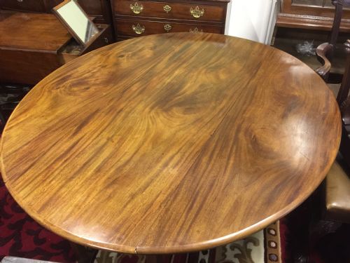 A SUPERB LATE 18TH CENTURY IRISH MAHOGANY WAKE TABLE - ADDITIONAL PHOTO 5