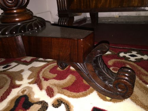 WILLIAM IV ROSEWOOD LIBRARY TABLE - ADDITIONAL PHOTO 3