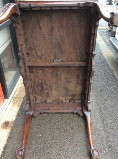 SUPERB IRISH MAHOGANY CENTRE TABLE - ADDITIONAL PHOTO 4