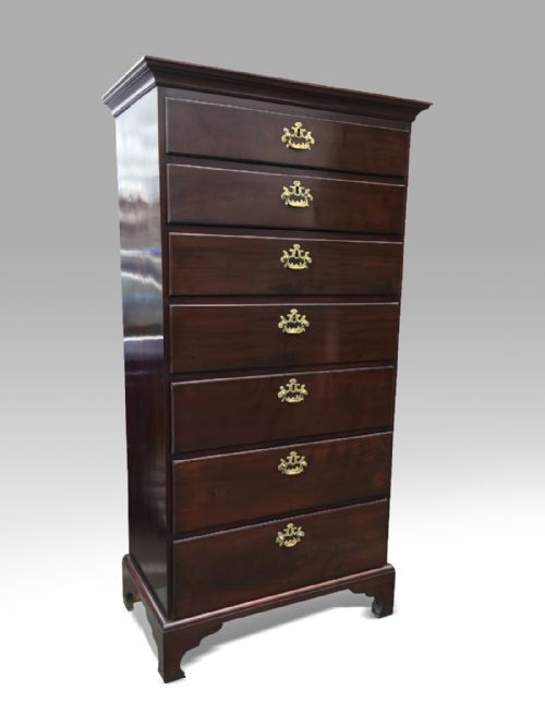 A SUPERB MID 18TH C IRISH MAHOGANY TALLBOY - ADDITIONAL PHOTO 1