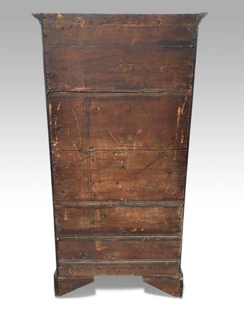 A SUPERB MID 18TH C IRISH MAHOGANY TALLBOY - ADDITIONAL PHOTO 4