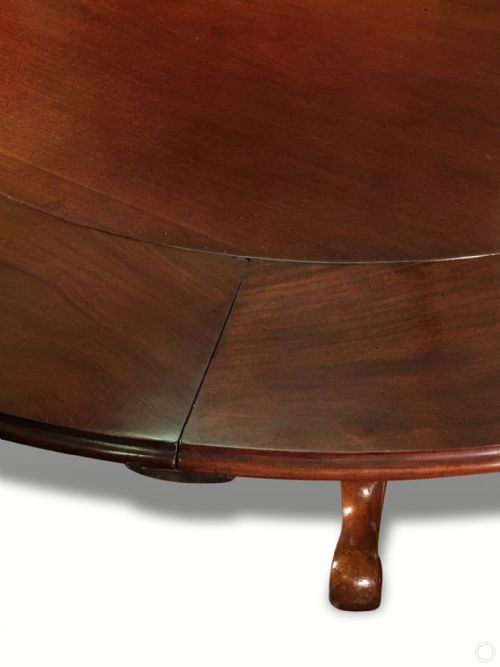 A SUPERB RARE WILLIAM IV EXPANDING CIRCULAR MAHOGANY DINING TABLE - ADDITIONAL PHOTO 6