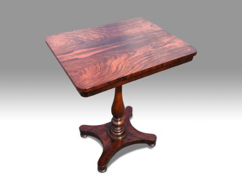 A WONDERFUL MID 19TH CENTURY ROSEWOOD OCCASIONAL OR WINE TABLE - ADDITIONAL PHOTO 1