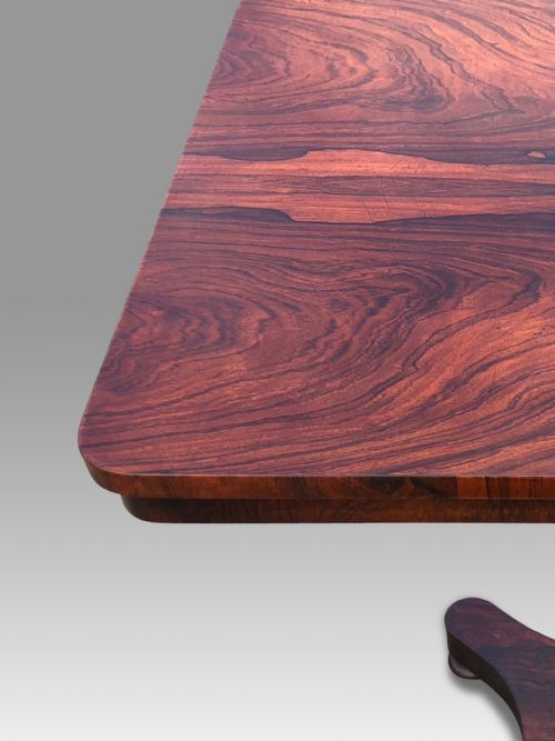 A WONDERFUL MID 19TH CENTURY ROSEWOOD OCCASIONAL OR WINE TABLE - ADDITIONAL PHOTO 2