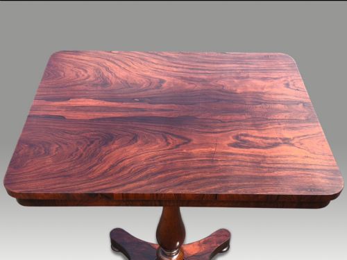 A WONDERFUL MID 19TH CENTURY ROSEWOOD OCCASIONAL OR WINE TABLE - ADDITIONAL PHOTO 5