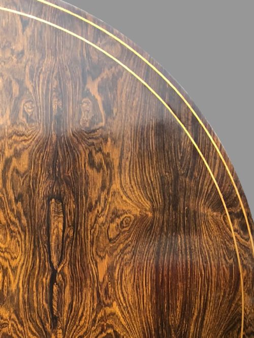 A SUPERB REGENCY ROSEWOOD BRASS INLAID CENTRE TABLE ATTRIBUTED TO GILLOWS OF LANCASTER - ADDITIONAL PHOTO 9