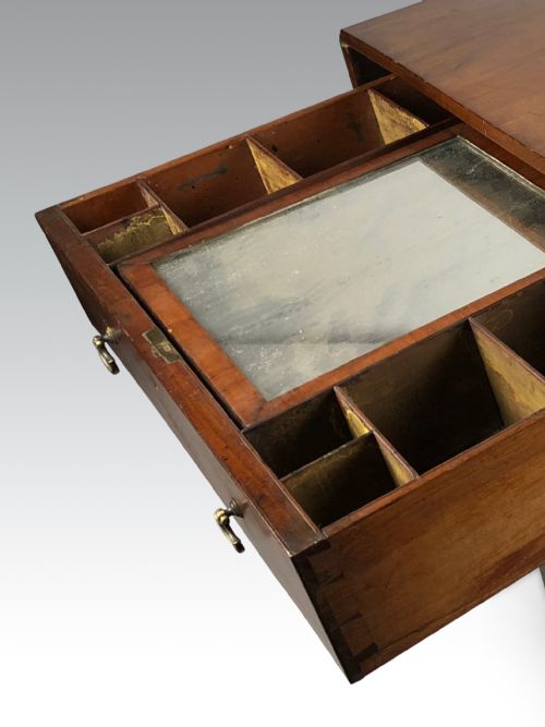 A FINE CHIPPENDALE PERIOD MAHOGANY SUPPER TABLE WITH A FITTED TOP DRAWER - ADDITIONAL PHOTO 10