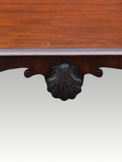 AN IRISH MID 18TH CENTURY MAHOGANY SIDE TABLE - ADDITIONAL PHOTO 3