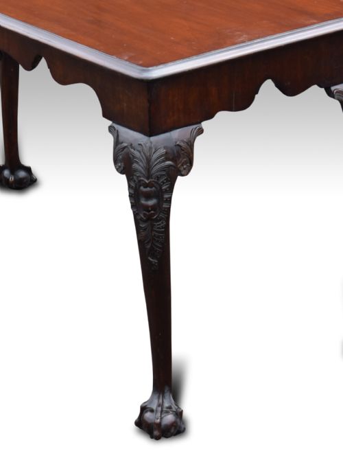 AN IRISH MID 18TH CENTURY MAHOGANY SIDE TABLE - ADDITIONAL PHOTO 4