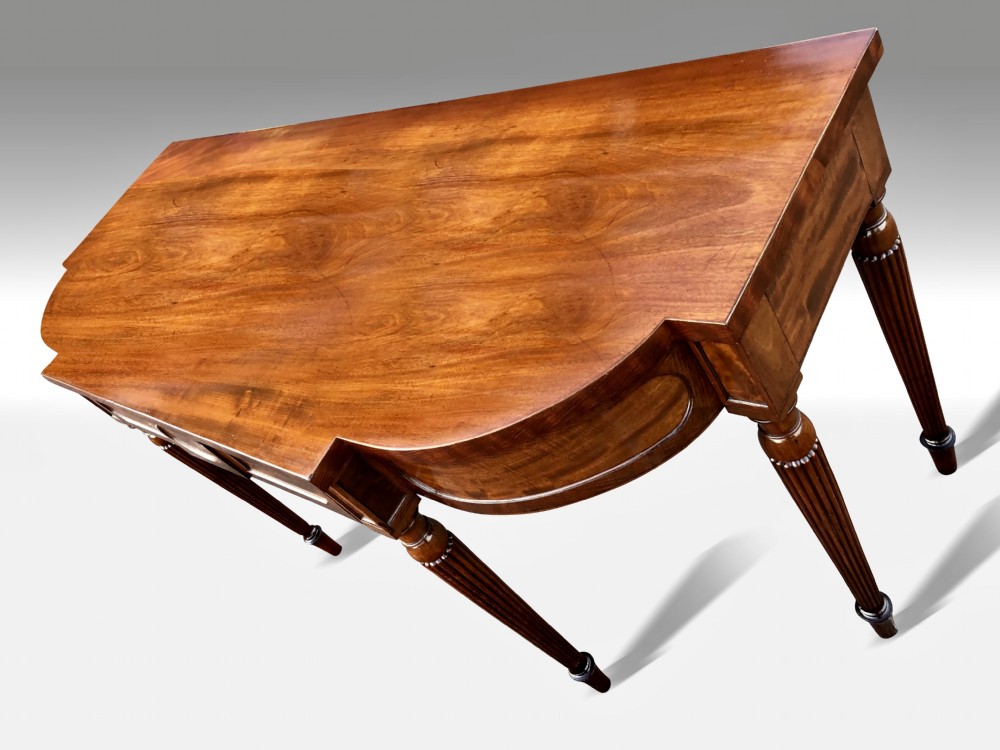 A wonderful George III Mahogany breakfront serving table in the manner of Gillows View II