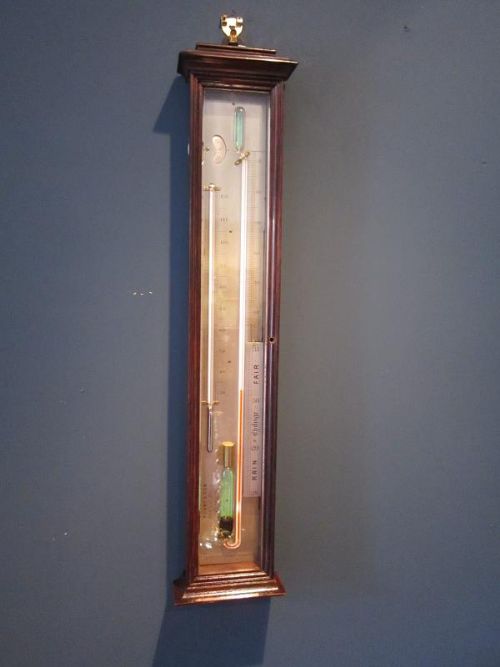 Fine Rare Rosewood Sympiesometer