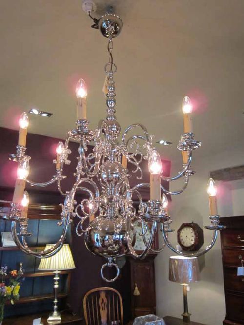 Superb Edwardian 2 Tier Light Fitting