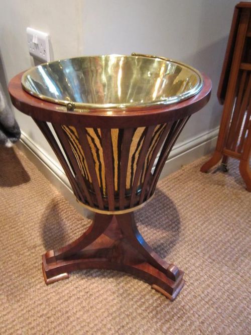 Fine Regency Mahogany Wine Cooler