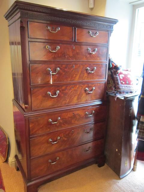 Fine Georgian Chest on Chest