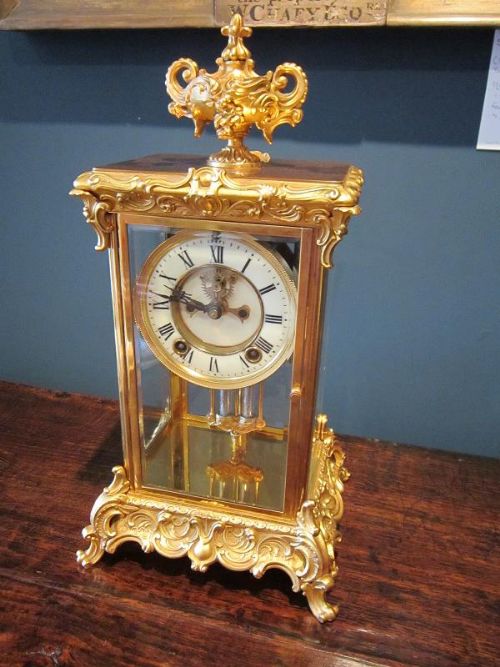 Fine Victorian Gilt Ormulu Clock