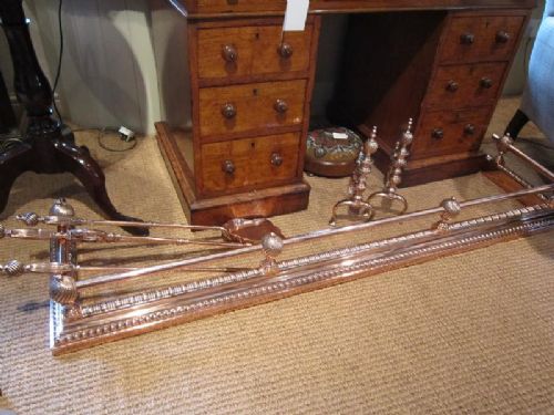 Fine Quality Victorian Fire Set
