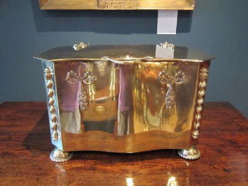 Quality Edwardian Coal Box