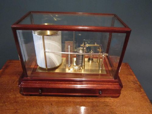 Outstanding Large Victorian Barograph
