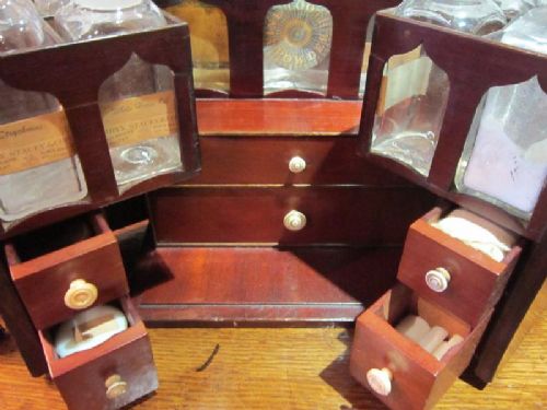 fig 1. OUTSTANDING GEORGIAN MEDICAL CHEST