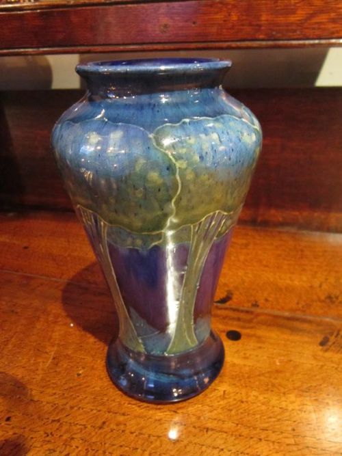 Superb Moorcroft Moonlit Blue Vase
