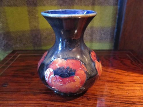 Moorcroft Big Poppy Vase