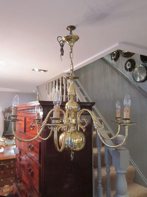 Good Quality Edwardian Chandelier