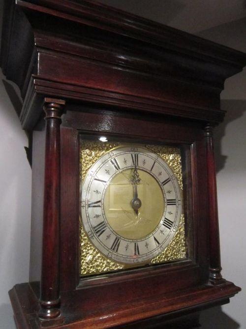 Good Early Georgian Cottage Longcase Clock