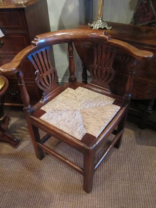 Good Georgian Corner Armchair