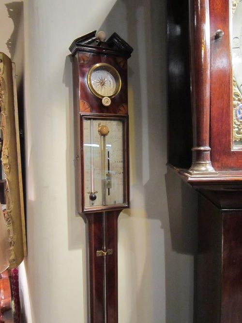 Fine Georgian London Stick Barometer