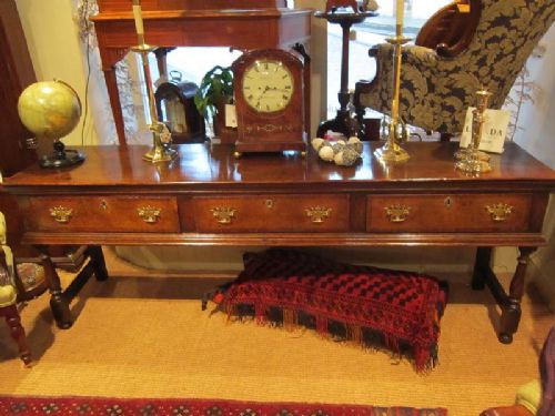 Fine Georgian Oak Low Dresser