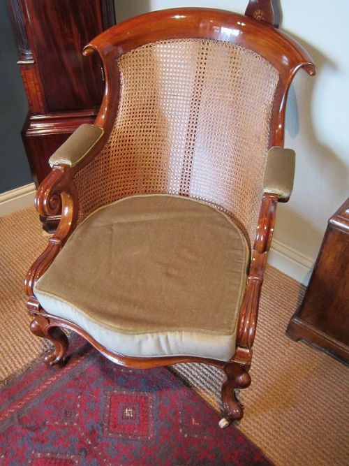Superb Victorian Bergere Chair