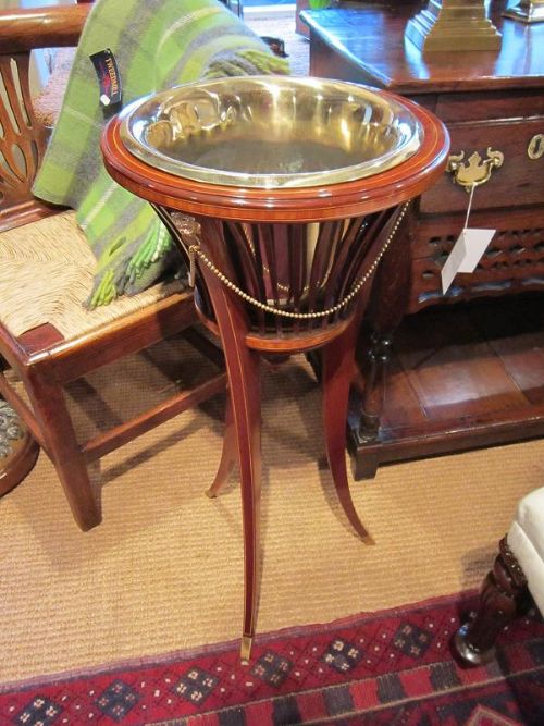 Top Quality Edwardian Inlaid Plantstand