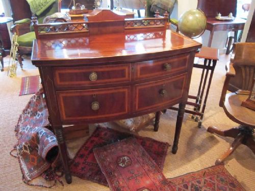 Quality Small Regency Inlaid Sideboard