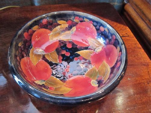 Quality Early Moorcroft Pomegranate Bowl