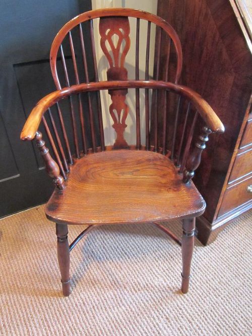 Superb Late Georgian Windsor Armchair