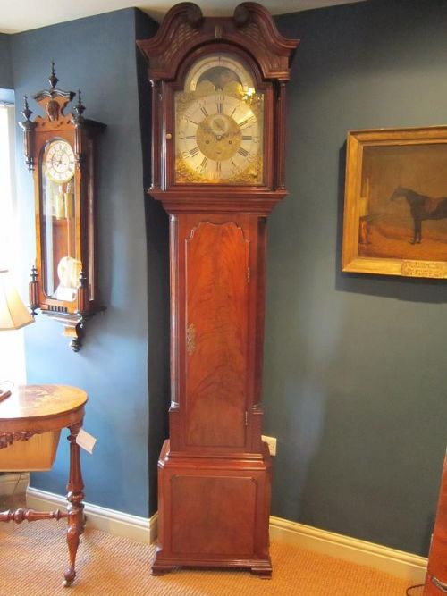 Important Fine Mid Georgian Liverpool Longcase Clock