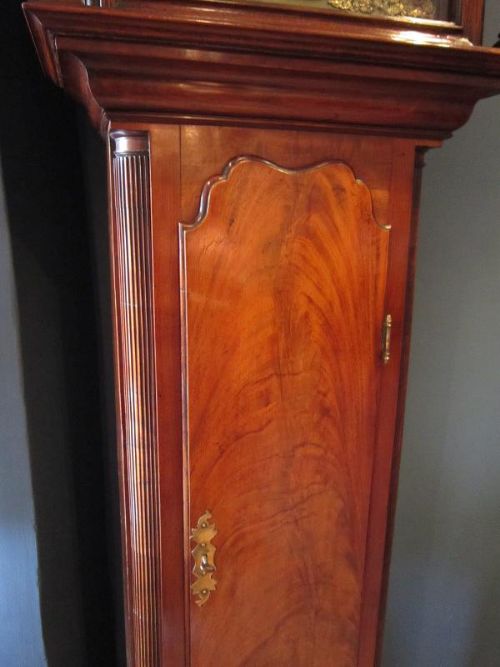 fig 2. IMPORTANT FINE MID GEORGIAN LIVERPOOL LONGCASE CLOCK